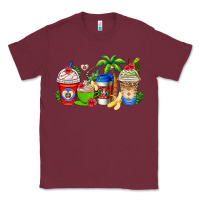 Burgundy dominican republic coffee cups Classic Tee - AdoDesignShop
