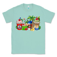 Seafoam dominican republic coffee cups Classic Tee - AdoDesignShop