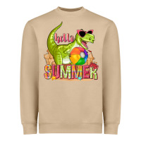 Mushroom hello summer rex Heavyweight Sweatshirt - texasbilliewilder