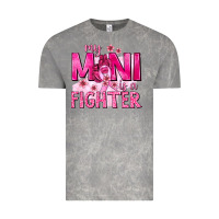 Cloud Rock My Mini Is a Fighter with Ribbon Vintage Tee - texasbilliewilder