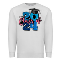 Dove Grey class of 2024 Premium Sweatshirt - MaliasSmallBusiness
