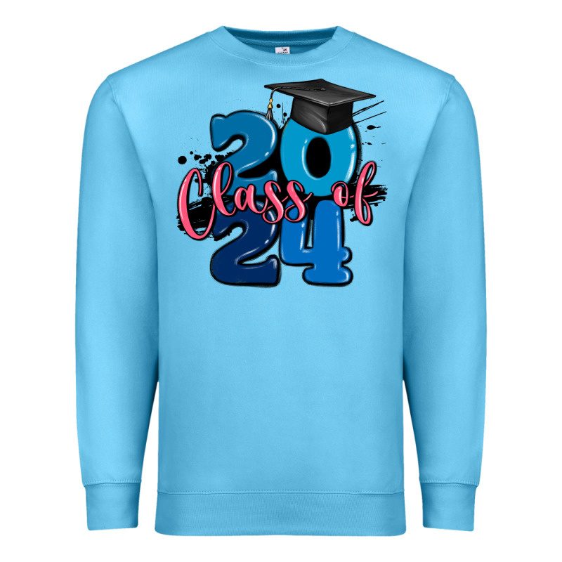 Class Of 2024 Premium Sweatshirt by MaliasSmallBusiness | Teevron