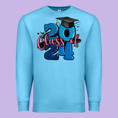 Class Of 2024 Premium Sweatshirt Designed By Maliassmallbusiness