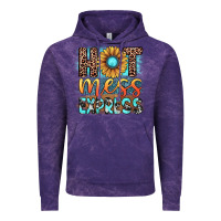 Cloud Purple hot mess express Vintage Hoodie - JahusDesignShop