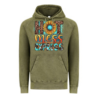 Vintage Olive hot mess express Vintage Hoodie - JahusDesignShop