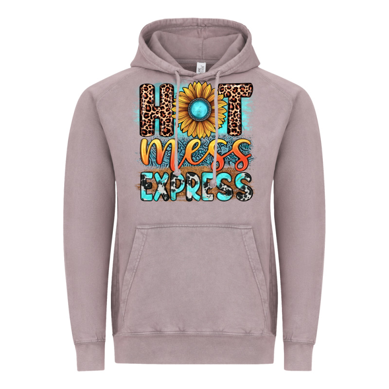 Hot Mess Express Vintage Hoodie by JahusDesignShop | Teevron