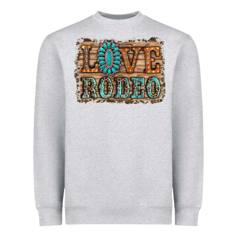 Love Rodeo Gemstone Heavyweight Sweatshirt by RanaPortraitStore | Teevron