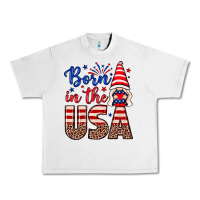 Lunar Rock Born in the USA gnome Urban Heavy Tee - Neo Western