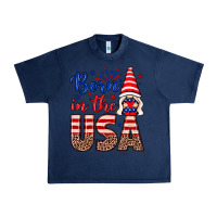 Navy Born in the USA gnome Urban Heavy Tee - Neo Western