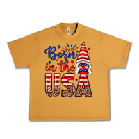 Peanut Butter Born in the USA gnome Urban Heavy Tee - Neo Western