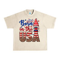 Sandshell Born in the USA gnome Urban Heavy Tee - Neo Western