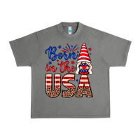 Tornado Born in the USA gnome Urban Heavy Tee - Neo Western