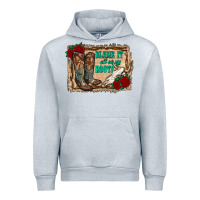 Heather Grey blame it all on my roots Urban Hoodie - RanaPortraitStore