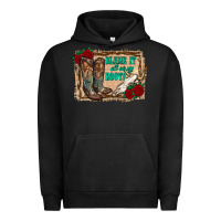 Pigment Black blame it all on my roots Urban Hoodie - RanaPortraitStore