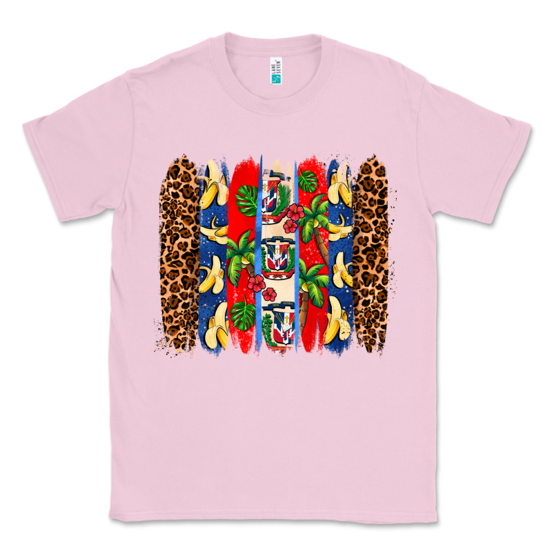 Dominican Republic Brushstrokes Classic Tee by AdoDesignShop | Teevron