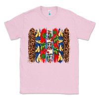 Bubblegum Pink dominican republic brushstrokes Classic Tee - AdoDesignShop
