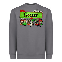 Storm soccer sister with leopard Heavyweight Sweatshirt - Zillion Design Studio