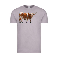 Vintage Zinc longhorn Vintage Tee - RanaPortraitStore