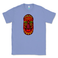 Colony Blue african masks 3 Classic Tee - BundleAndBundleShop