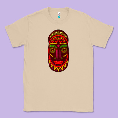African Masks 3 Classic Tee Designed By Bundleandbundleshop