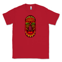Red african masks 3 Classic Tee - BundleAndBundleShop