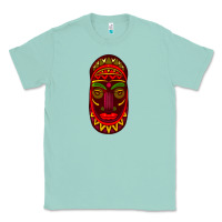 Seafoam african masks 3 Classic Tee - BundleAndBundleShop