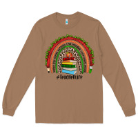 Toasted Coconut Christmas Teacherlife rainbow Long Sleeve Tee - JahusDesignShop