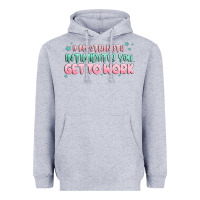 Heather Grey get to work Heavyweight Hoodie - MaliasSmallBusiness