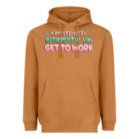 Meerkat get to work Heavyweight Hoodie - MaliasSmallBusiness