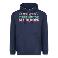 Navy get to work Heavyweight Hoodie - MaliasSmallBusiness