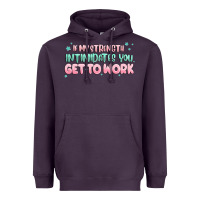 Plum get to work Heavyweight Hoodie - MaliasSmallBusiness