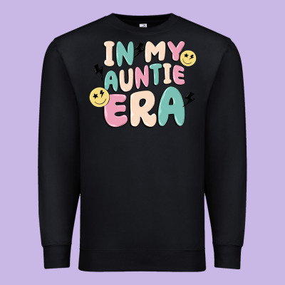 In My Auntie Era Premium Sweatshirt Designed By Maliassmallbusiness