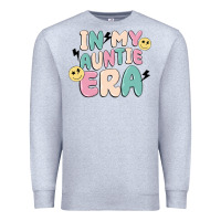 Heather Grey in my auntie era Premium Sweatshirt - MaliasSmallBusiness