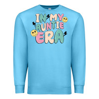 Ocean Blue in my auntie era Premium Sweatshirt - MaliasSmallBusiness