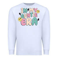 White in my auntie era Premium Sweatshirt - MaliasSmallBusiness