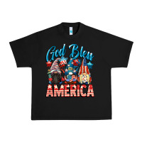 Black God blessed America gnomes 4th of July Urban Heavy Tee - CowGirlArtShop