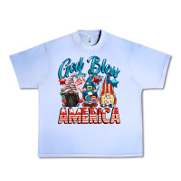 Grape Ice God blessed America gnomes 4th of July Urban Heavy Tee - CowGirlArtShop