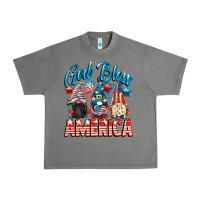 Tornado God blessed America gnomes 4th of July Urban Heavy Tee - CowGirlArtShop