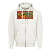 Oatmeal Heather papa cito  license plate template Zipper Hoodie - Artiststas