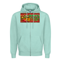 Seafoam papa cito  license plate template Zipper Hoodie - Artiststas