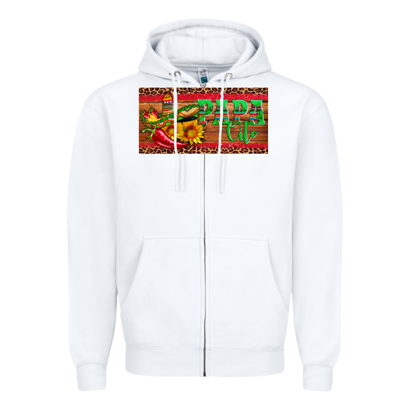 Papa Cito  License Plate Template Zipper Hoodie by Artiststas | Teevron