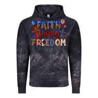 Cloud Black faith family freedom Vintage Hoodie - texasbilliewilder