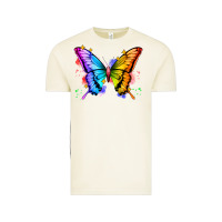 Vintage Arctic rainbow butterfly Vintage Tee - Zillion Design Studio