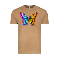 Vintage Camel rainbow butterfly Vintage Tee - Zillion Design Studio