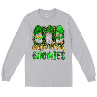 Moon Dust st patrick s chillin with my gnomies Long Sleeve Tee - JahusDesignShop