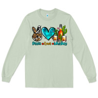 Matcha peace love whiskey Long Sleeve Tee - AdoDesignShop
