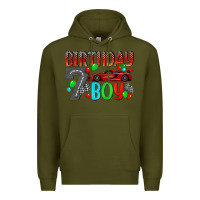 Army Green birthday boy Premium Hoodie - BundleAndBundleShop