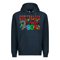 Navy birthday boy Premium Hoodie - BundleAndBundleShop