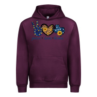 Mauve Wine Peace Love Texas Urban Hoodie - Bettercallsaul