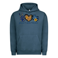 Pigment Midnight Navy Peace Love Texas Urban Hoodie - Bettercallsaul